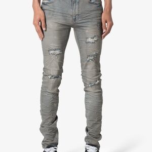 mnml X607 Painted Skinny Denim - Blue Size 34Blue / 34